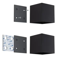 Nyara oppladbar vegglampe opp/ned lys med sensor