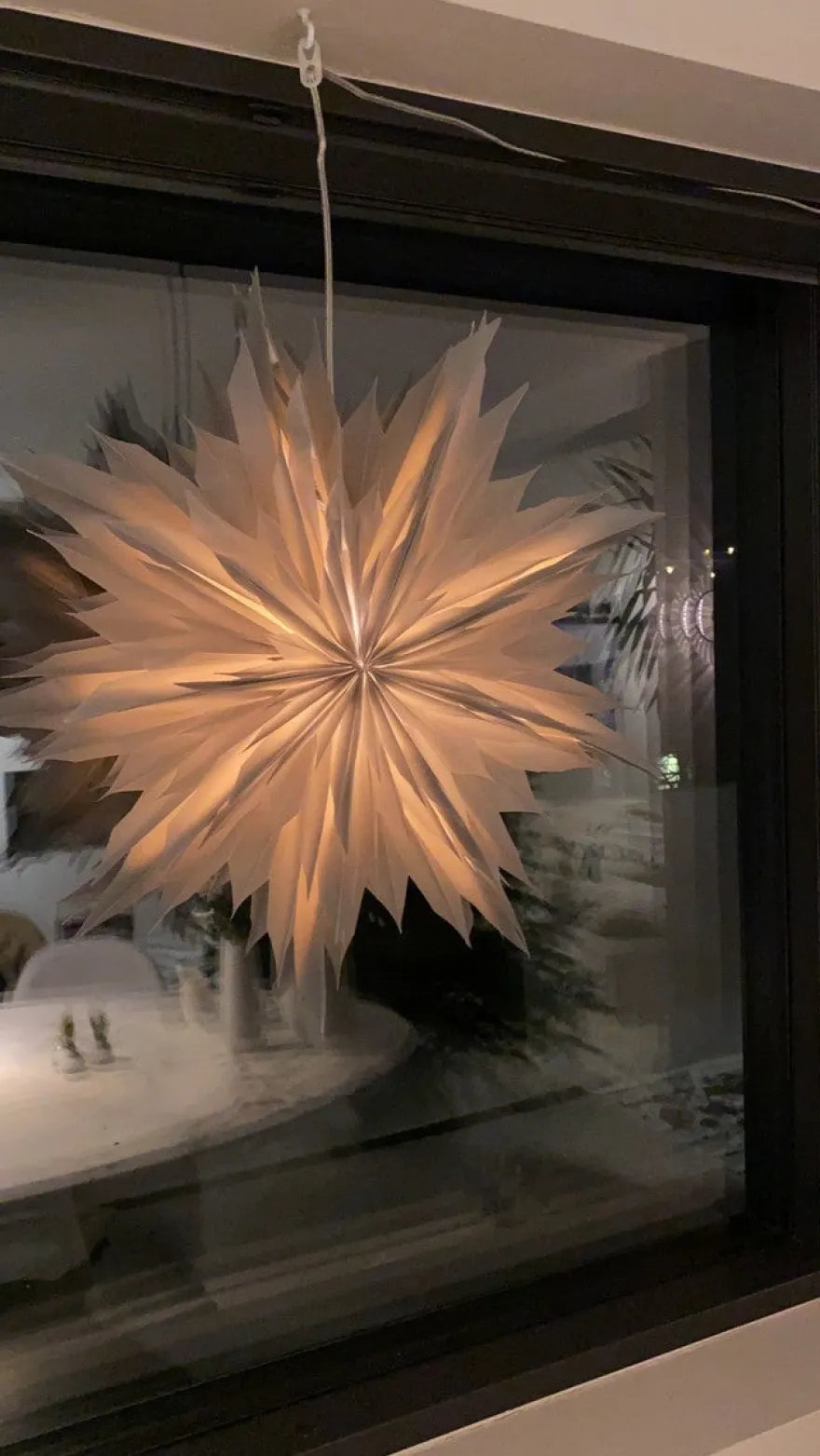 Oslo Julestjerne 60 cm Grå