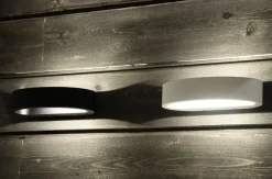 Ovali vegglampe LED - Hvit