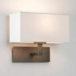 Park Lane vegglampe med skjerm