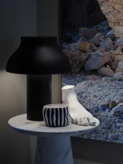 PC bordlampe stor - svart