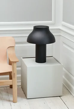 PC bordlampe stor - svart