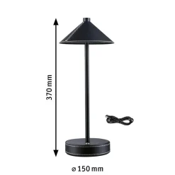Pellini portabel bordlampe oppladbar 2W 2700-6500 Kelvin