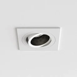 Pinhole Slimline Square justerbar spot GU10 - Hvit