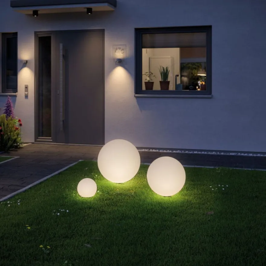 Plug & Shine Globe 50 cm 6,5W 3000 Kelvin IP67 - Med jordspyd