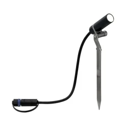 Plug & Shine Platini spot med spyd 2W 3000 Kelvin IP65 - 3 pakning