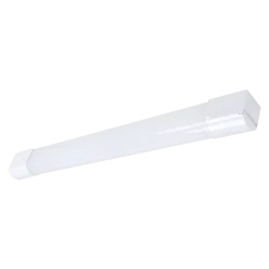 Pluto vegglampe for baderom med bevegelsessensor og stikkontakt 9W IP44 - Hvit