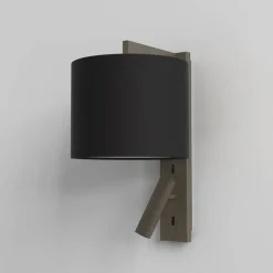 Ravello LED Reader vegglampe rund skjerm