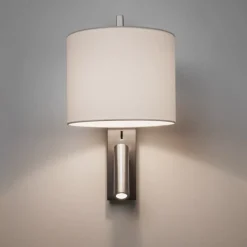 Ravello LED Reader vegglampe rund skjerm