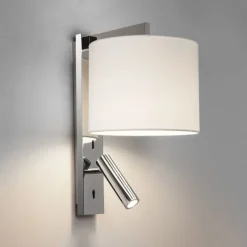 Ravello LED Reader vegglampe rund skjerm