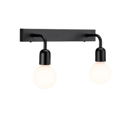 Regal dobbel vegglampe IP44 E27