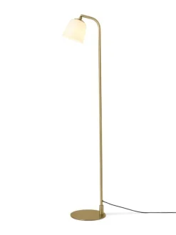 Room 49 gulvlampe 135 cm - Opal/Antikk messing