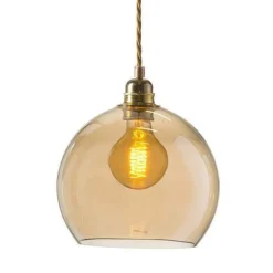 Rowan takpendel 22 cm Golden Smoke/gull