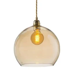 Rowan takpendel 28 cm Golden Smoke/gull