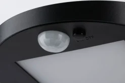 Ryse vegglampe utendørs 1,2W 3000 Kelvin m/bevegelses sensor - Solcelle