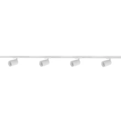 Secco spotskinne 4 spotter 2 meter - Pure white