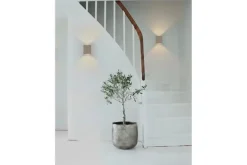 Shell vegglampe opp/ned lys 2700 Kelvin 14,6W IP65 - Dimbar