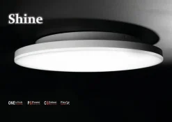 Shine 300 taklampe CS/PS 10/18/24W 2700/3000K Dimbar - Hvit