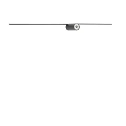 Spin vegglampe medium 99 cm 14W 3000K - Svart