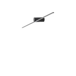 Spin vegglampe small 66 cm 9W 3000K - Svart