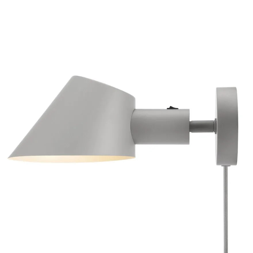 Stay vegglampe - Grå