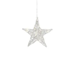 Stjerne akrylplast 34cm