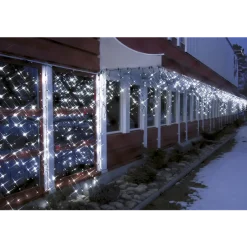 System led istapp 2 meter ekstraenhet kald - Svart