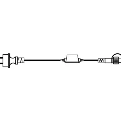 System led startkabel 1,8 meter - Hvit