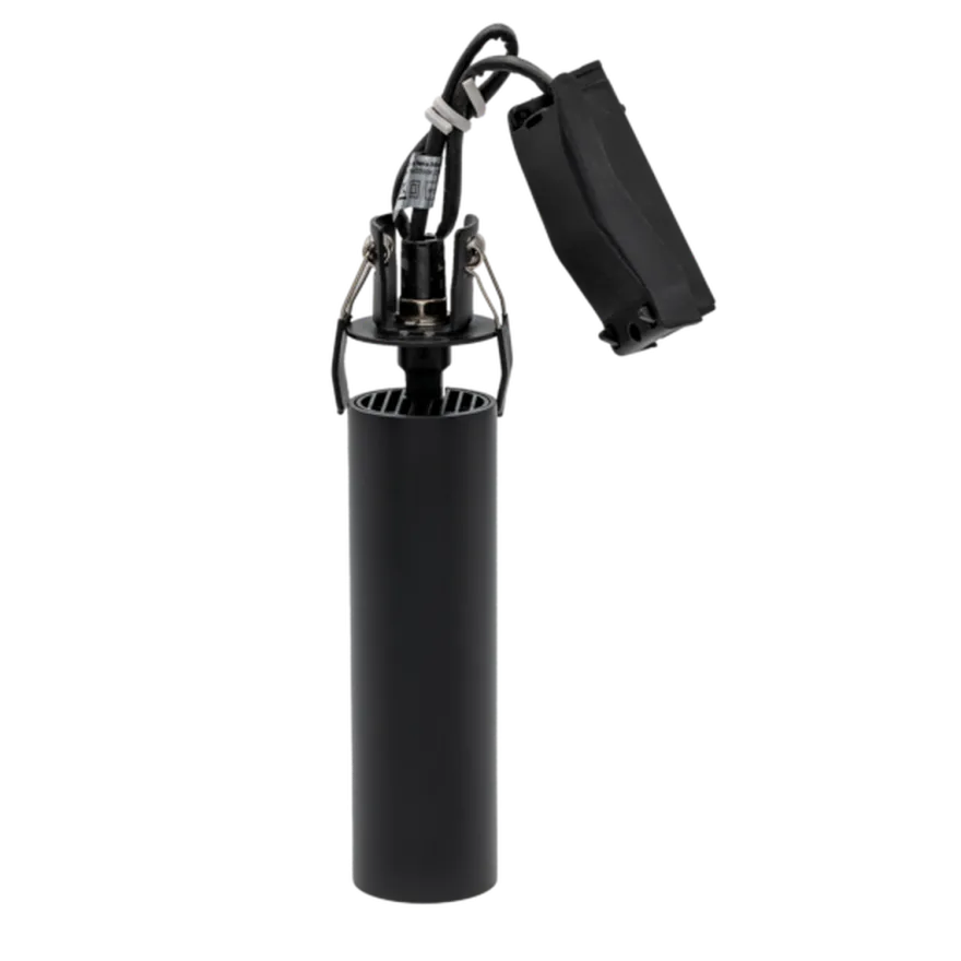 Tania Mini Slim Basic takspot for innfelling 9W 2700K RA90 Dimbar - Svart