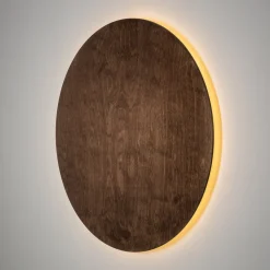 Timber rund vegglampe 50 cm 16W 3000 Kelvin