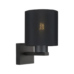 Torino vegglampe - Svart