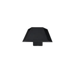 Triangles vegglampe opp/ned lys utendørs IP54 2x5W 3000K - Svart