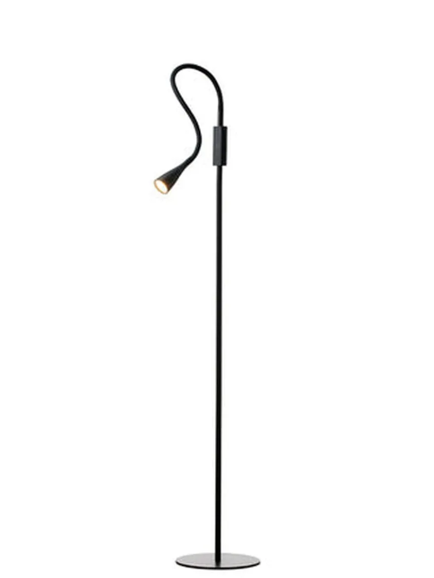 Twist gulvlampe 3W 3000K 3 step dim - Svart