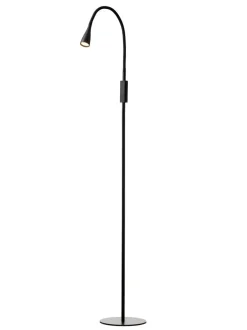 Twist gulvlampe 3W 3000K 3 step dim - Svart