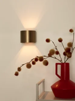 Xio round vegglampe opp/ned