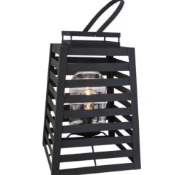 Yankton bord/gulvlampe - Svart