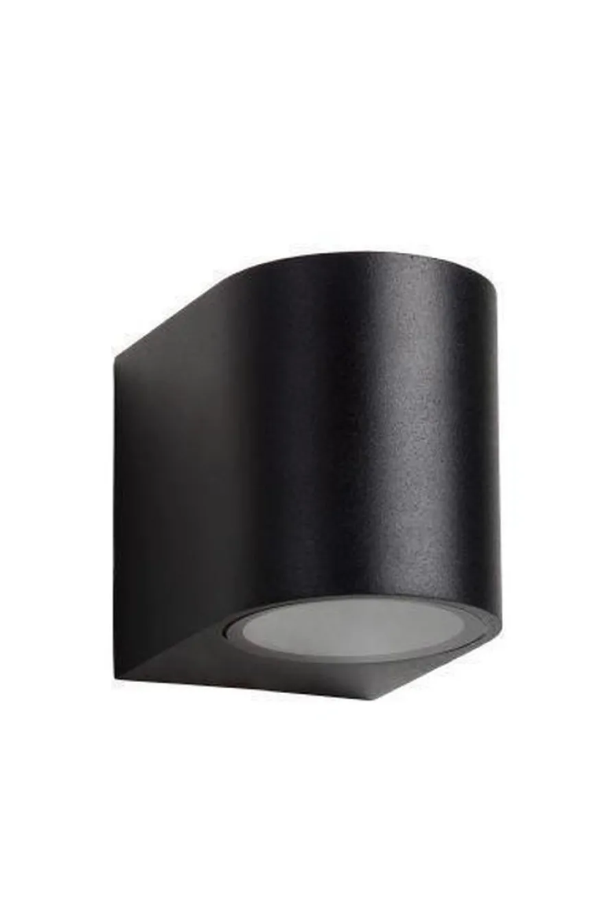 Zora round vegglampe ned rund utendørs IP44